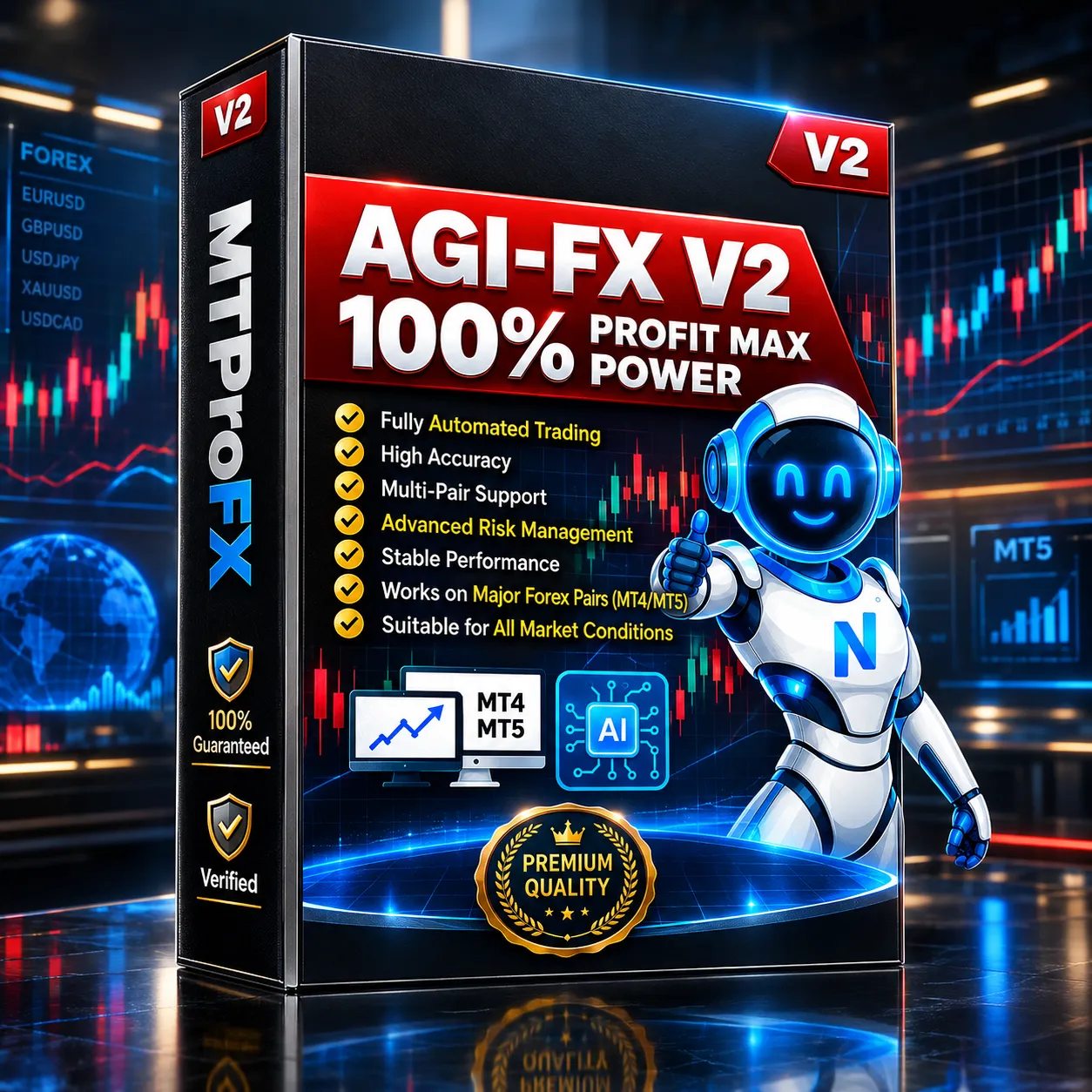 Agi FX EA MT5 V2 – Powerful Automated Forex Trading Expert Advisor