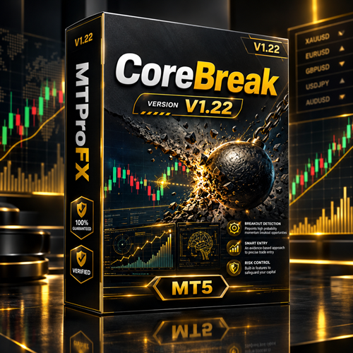 CoreBreak EA V1.22 MT5 – Breakout Trading Expert Advisor for MetaTrader 5